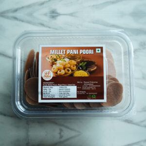 Millet Pani Puri (Pani Puri Pallets)